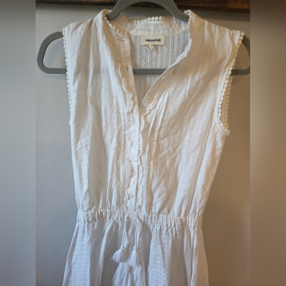 Zadig & Voltaire 100% Cotton Rosa Dress - Picture 3 of 5